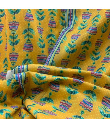 Bell Flower Fabric (OUT OF STOCK)